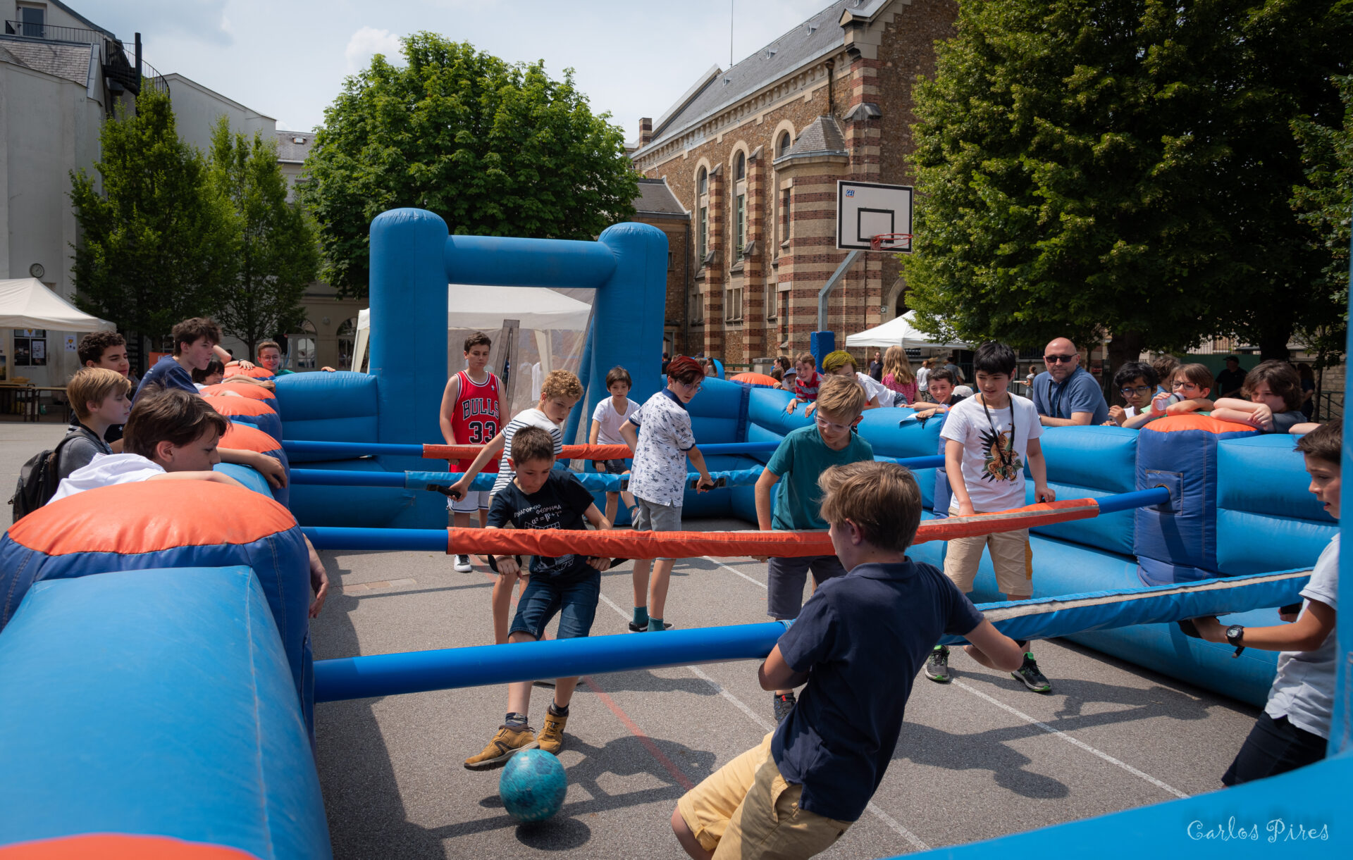 Joie et jeux au rendez-vous de la Fête du collège